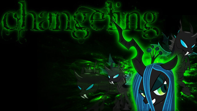Black green blue cartoon greenhair free wallpaper for desktop - medium preview image