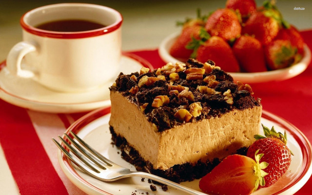 Cake plate fork coffee table #3 free wallpaper for desktop - medium preview image