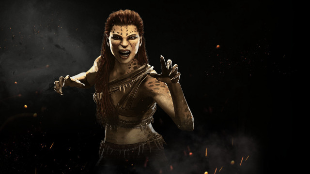 Woman demon makeup mask black free wallpaper for desktop - medium preview image