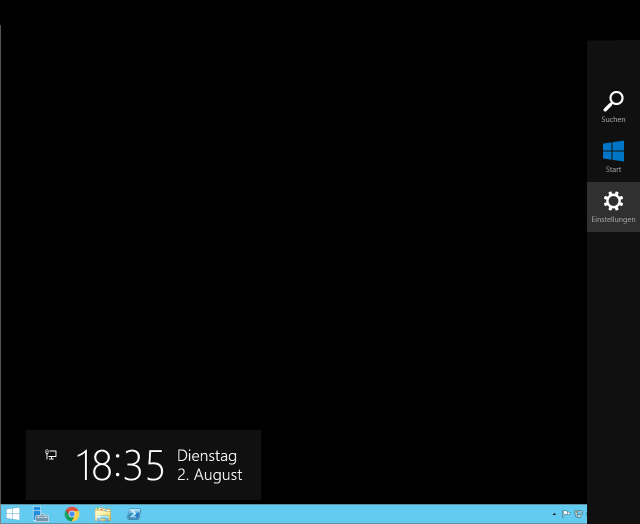 Clock windows desktop time display free wallpaper for desktop - medium preview image