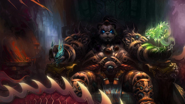 Giant painting artwork landscape colorful free wallpaper for desktop - medium preview image