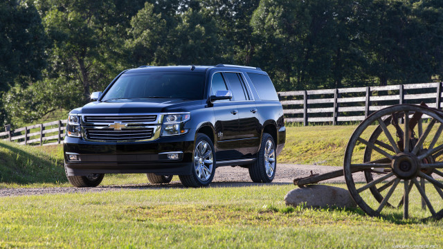 Black truck wooden wagon field free wallpaper for desktop - medium preview image