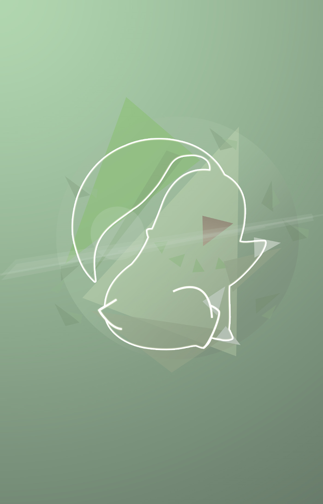 Green background white bird green free wallpaper for mobile - medium preview image