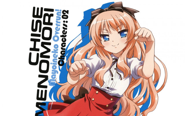 Girl long hair skirt blue free wallpaper for desktop - medium preview image