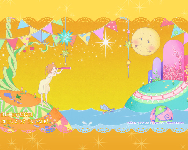 Unicorn cake sky stars moon free wallpaper for desktop - medium preview image