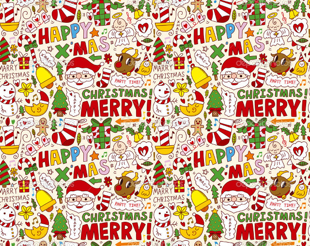 Christmas santa holiday candy naive free wallpaper for desktop - medium preview image