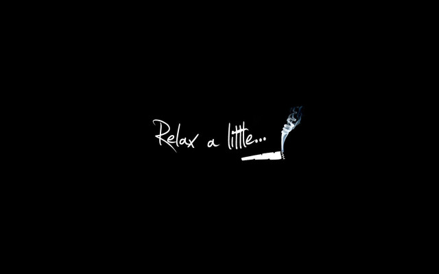 Black background cigarette relax a free wallpaper for desktop - medium preview image