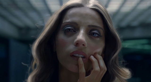 Woman cigarette mouth smoking image free wallpaper for desktop - medium preview image