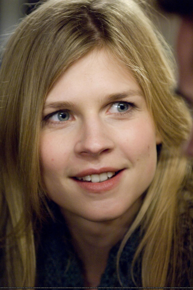 Woman blonde hair smiling man free wallpaper for mobile - medium preview image