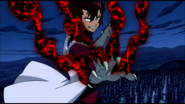 Man gun red flame sky free wallpaper for desktop - medium preview image