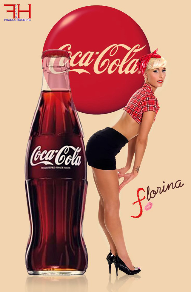 Dorothy coca cola promo blonde free wallpaper for mobile - medium preview image