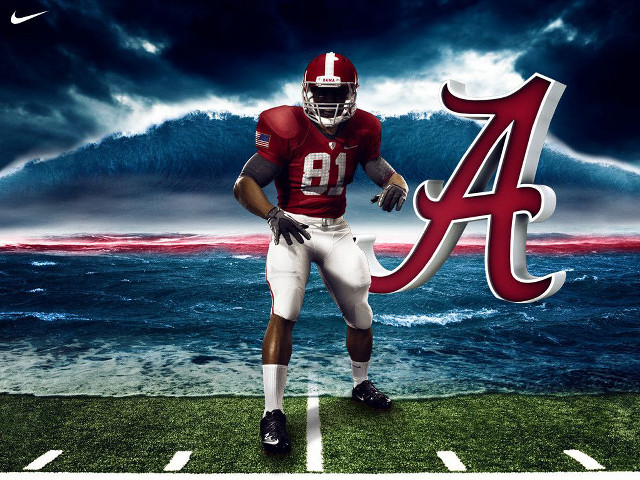 Football player stormy sky wave free wallpaper for desktop - medium preview image