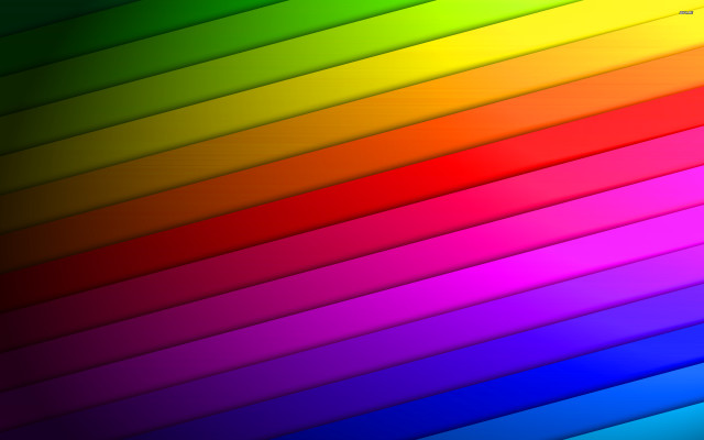 Rainbow colored background black border #5 free wallpaper for desktop - medium preview image