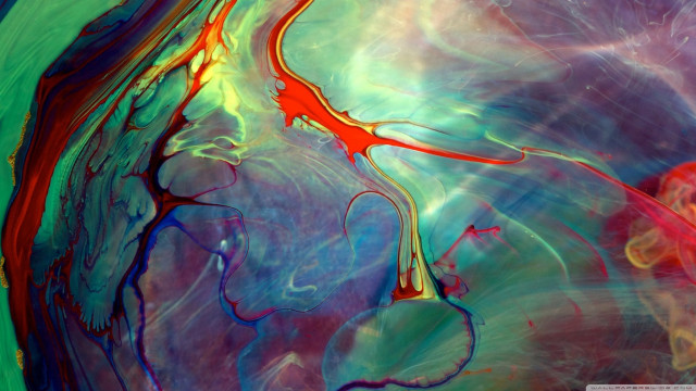 Colorful painting red blue swirl #2 free wallpaper for desktop - medium preview image