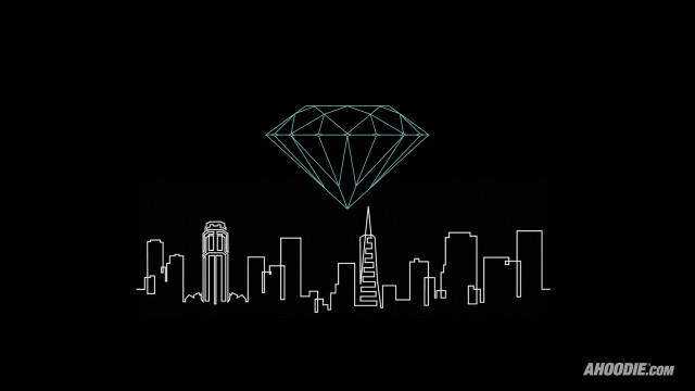 Diamond city skyline buildings skyscrapers free wallpaper for desktop - medium preview image