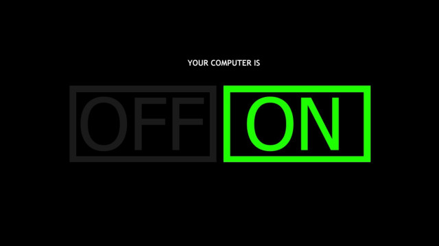 Black green logo off square #4 free wallpaper for desktop - medium preview image