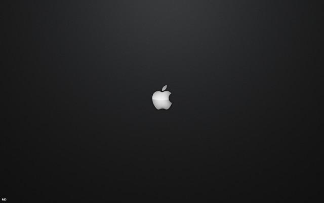 Black apple wallpaper white logo #3 free wallpaper for desktop - medium preview image