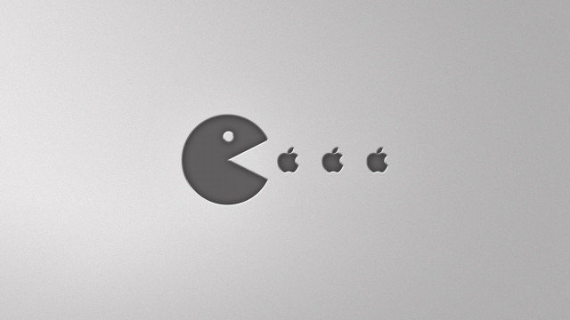 Macbook air smiley face four free wallpaper for desktop - medium preview image
