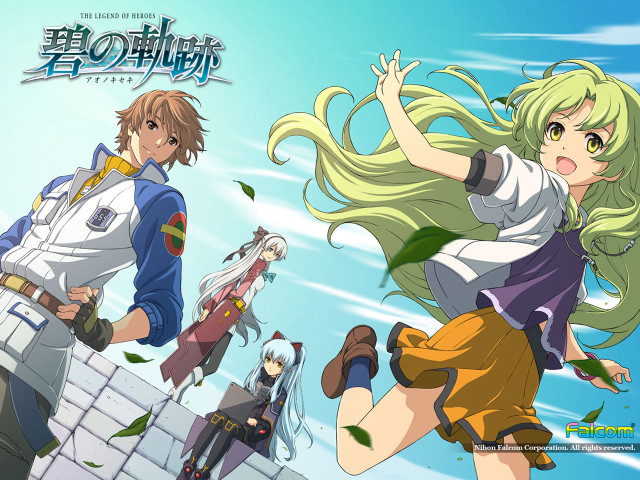 Anime characters long hair green #4 free wallpaper for desktop - medium preview image