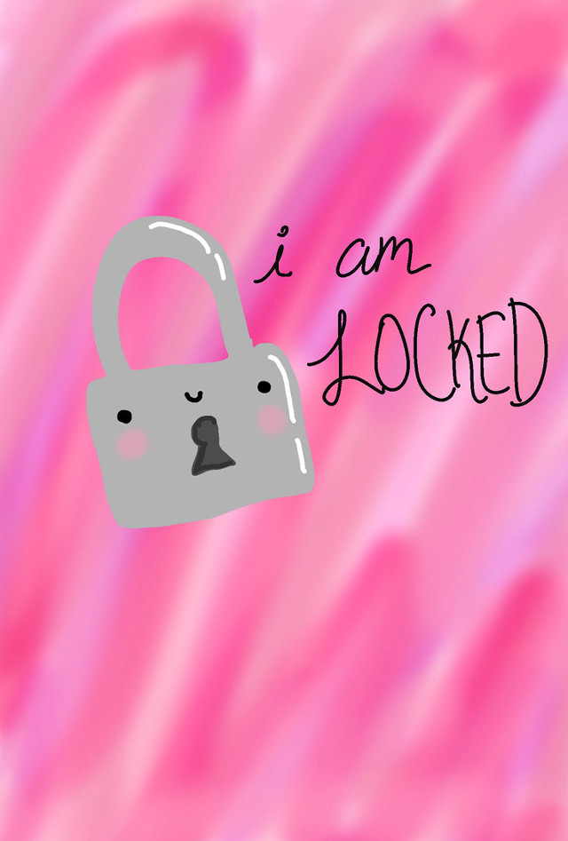 Lock face i am locked free wallpaper for mobile - medium preview image