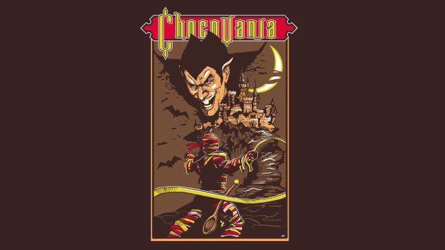 Demon poster knife face artwork free wallpaper for desktop - medium preview image