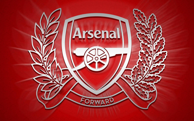 Red shield laurels arsenal flag free wallpaper for desktop - medium preview image