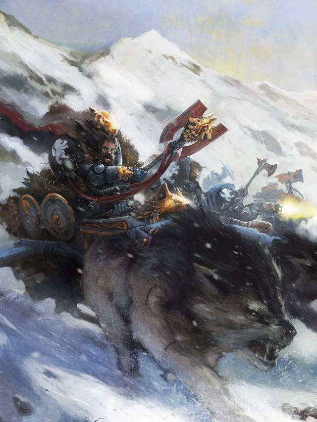 Man horse dog snow flag free wallpaper for mobile - medium preview image