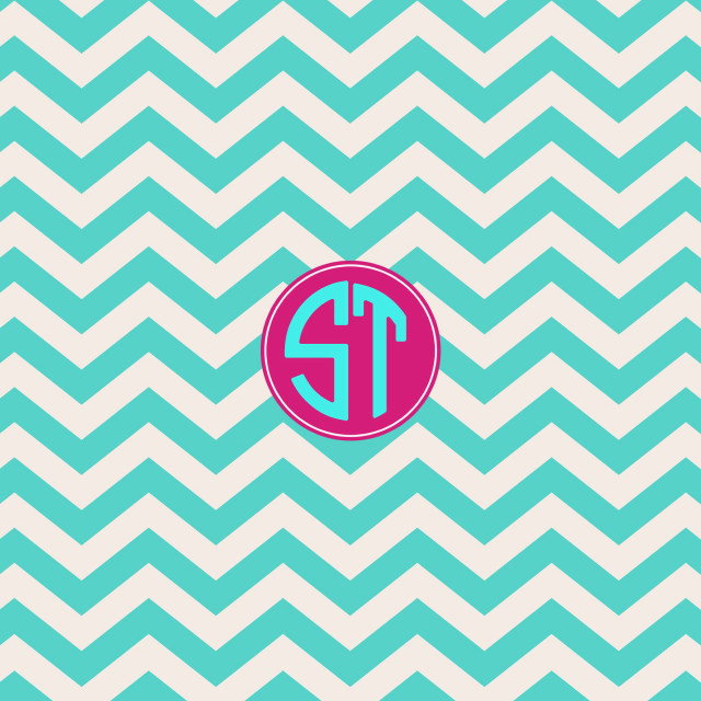 Pink blue monogrammed wallpaper circle free wallpaper for tablet - medium preview image