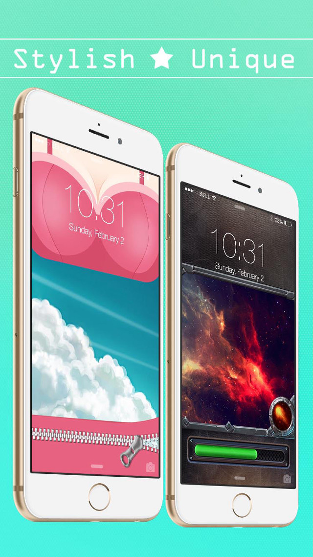 Stylish unique iphone screens colorful free wallpaper for mobile - medium preview image