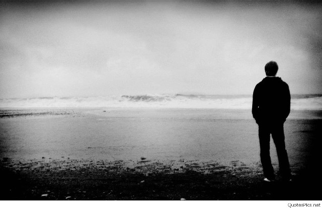 Man beach ocean wave standing #2 free wallpaper for desktop - medium preview image