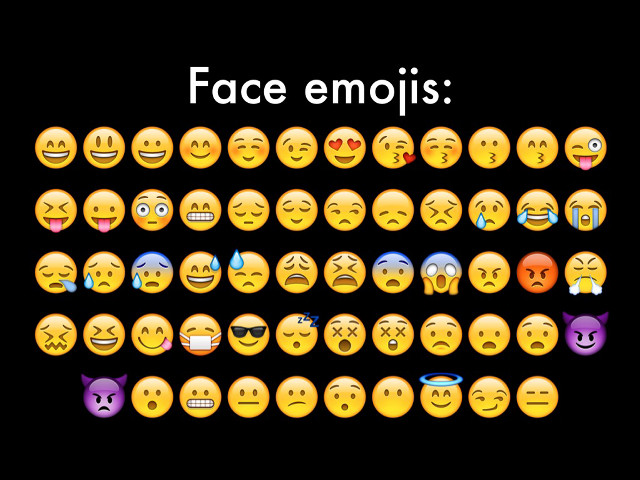 Emojis expressions color variety screenshot free wallpaper for desktop - medium preview image