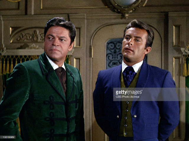 Two men suits clock green free wallpaper for desktop - medium preview image