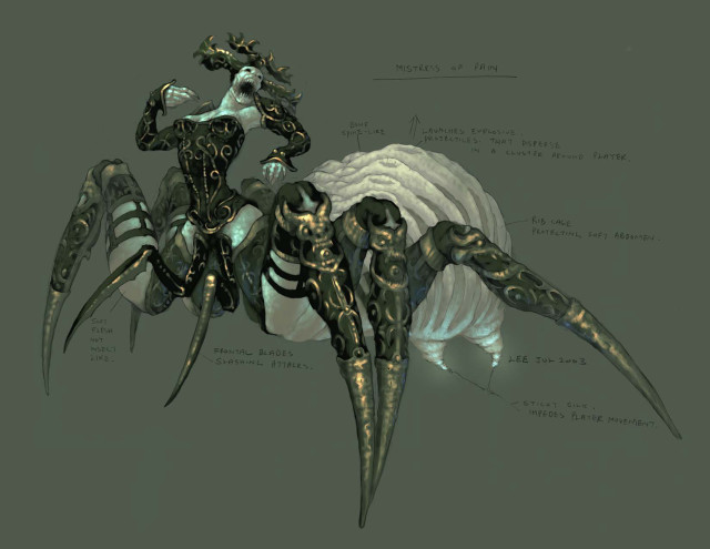 Spider human body arms legs free wallpaper for desktop - medium preview image