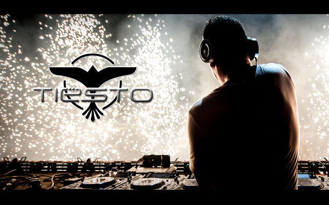Dj headphones stage fireworks tiesto free wallpaper for desktop - medium preview image