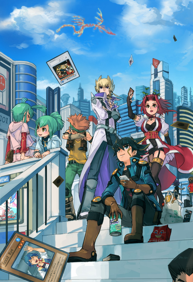 Group people stairs cityscape picture free wallpaper for mobile - medium preview image