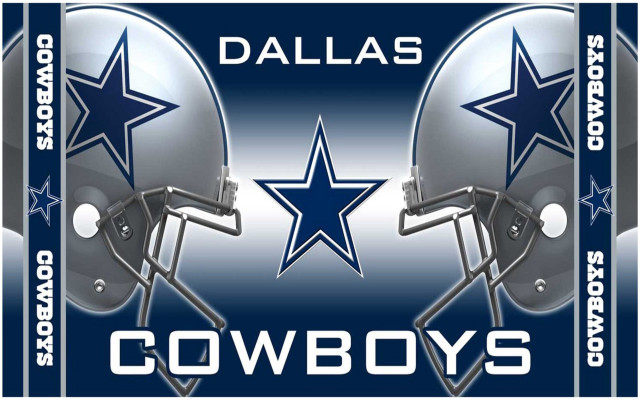 Cowboys helmets dual set turnaround free wallpaper for desktop - medium preview image