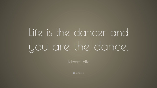 Dance quote brown background white free wallpaper for desktop - medium preview image