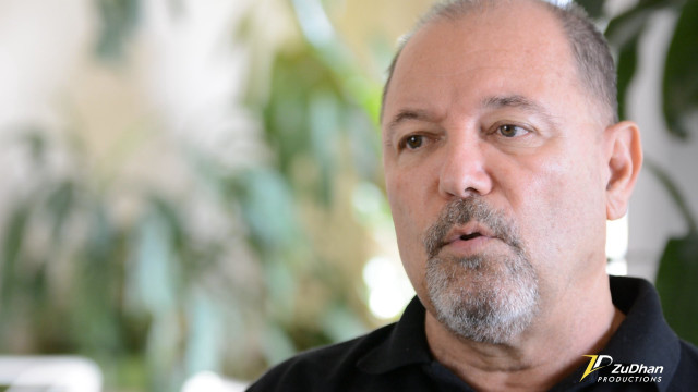 Man beard black shirt serious #6 free wallpaper for desktop - medium preview image