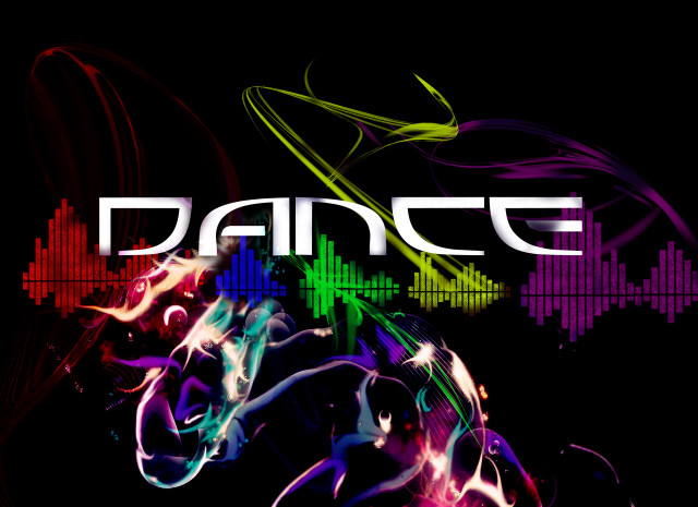 Colorful background dance design sound free wallpaper for desktop - medium preview image