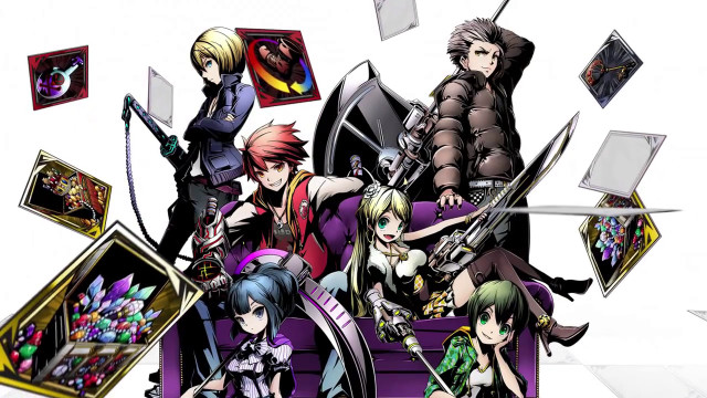 Anime characters swords flying pictures free wallpaper for desktop - medium preview image