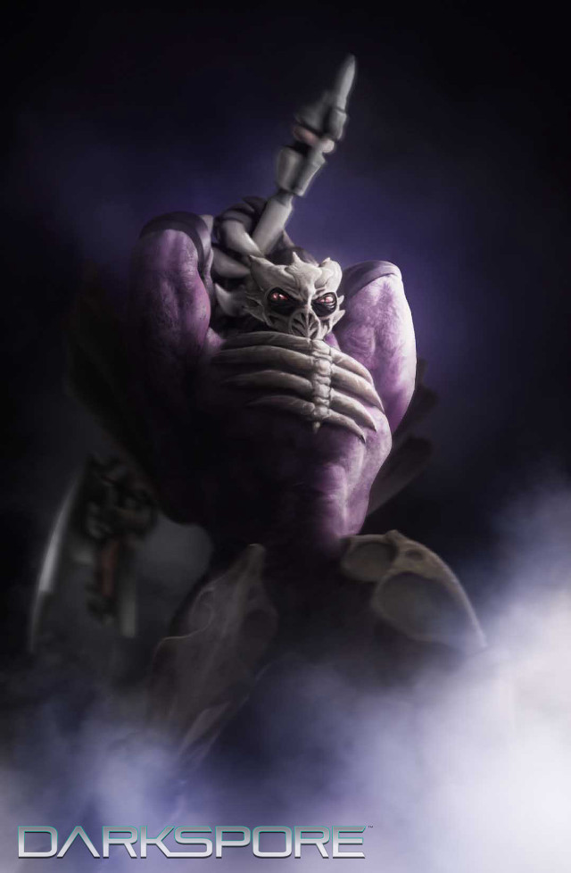 Creature gun smoky background darkspire free wallpaper for mobile - medium preview image