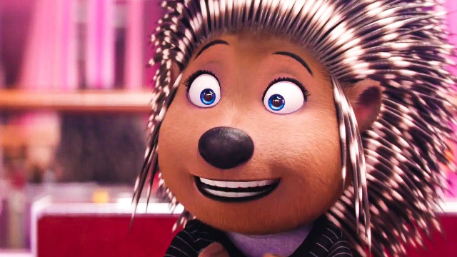 Cartoon hedge smiling striped shirt free wallpaper for desktop - medium preview image