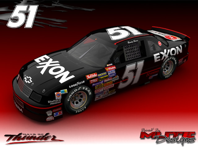 Car red background number #51 free wallpaper for desktop - medium preview image