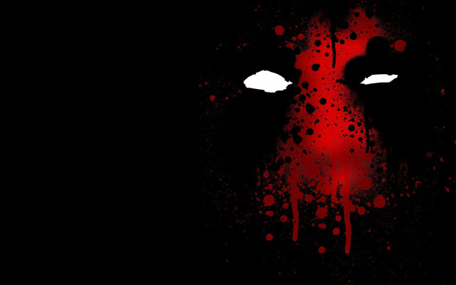 Blood splatter galaxy night starry free wallpaper for desktop - medium preview image