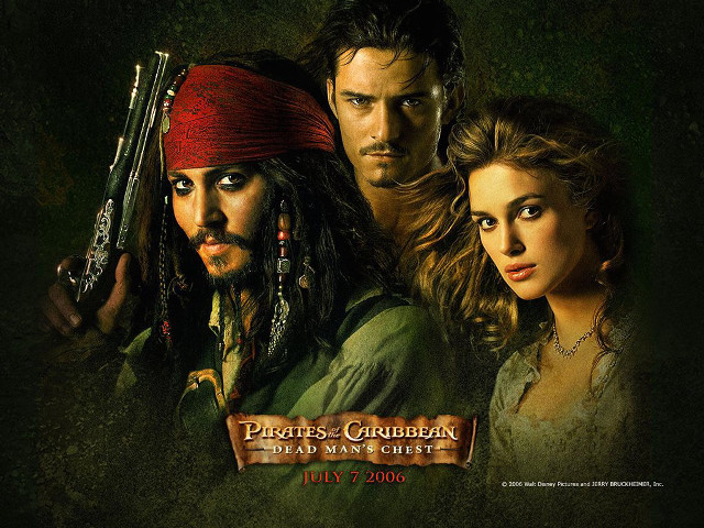 Pirates caribbean movie poster woman free wallpaper for desktop - medium preview image