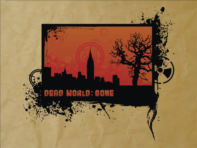 City red sky black white free wallpaper for desktop - medium preview image