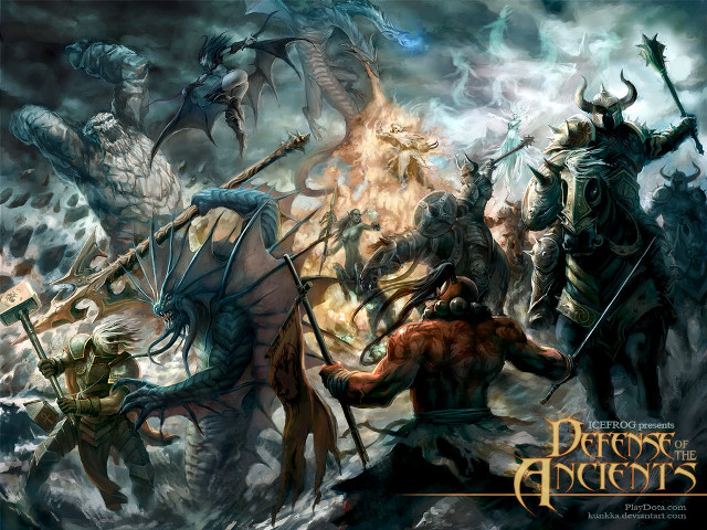 Battle group demon front back free wallpaper for desktop - medium preview image