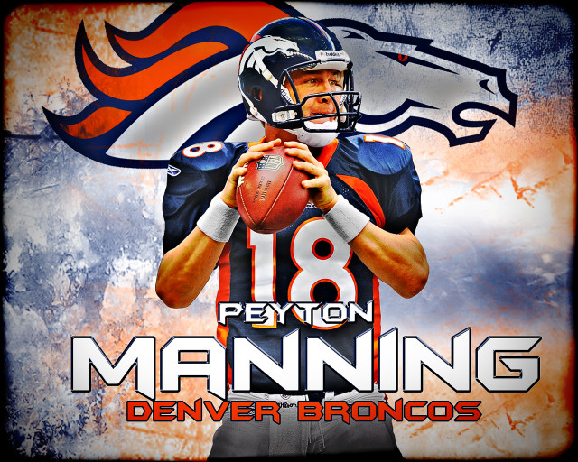 Football player denver logo manning free wallpaper for desktop - medium preview image