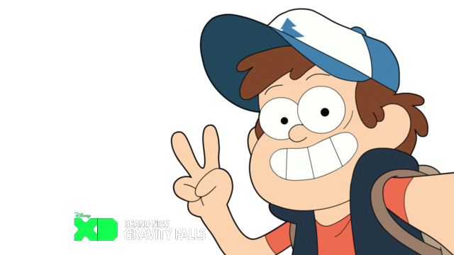 Cartoon character hat backpack peace free wallpaper for desktop - medium preview image