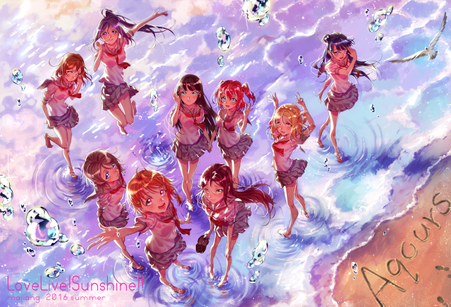 Girls bathing suits water bubbles free wallpaper for desktop - medium preview image